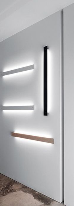 Technische Wandleuchte Marc W70 (2l) Led Grau
