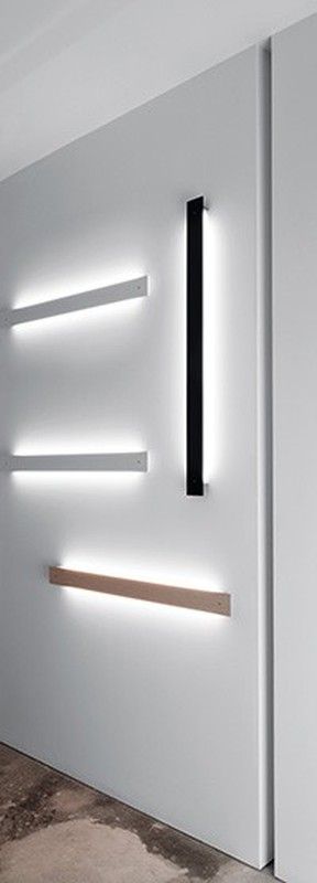 Technische Wandleuchte Marc W70 (2l) Led Grau