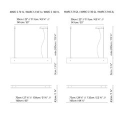 Tecnico Hanglamp Marc S130 (1l) Led Grijs