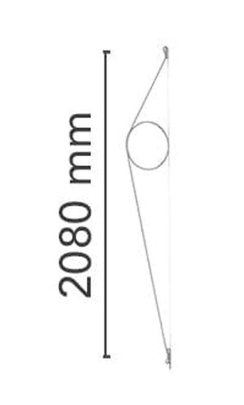 Bedradingslamp Grijze kabel