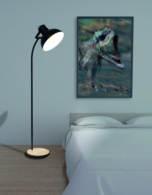 Candeeiro de pé antigo Lubenham