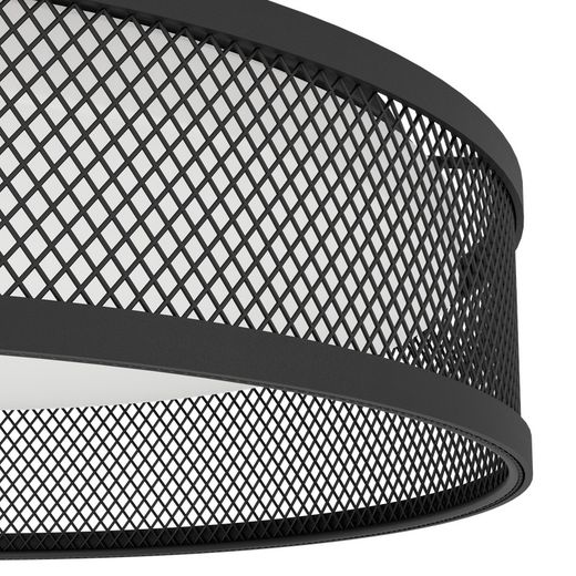 Luppineria Led-Deckenleuchte Schwarz