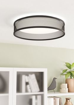 Luppineria Led-Deckenleuchte Schwarz