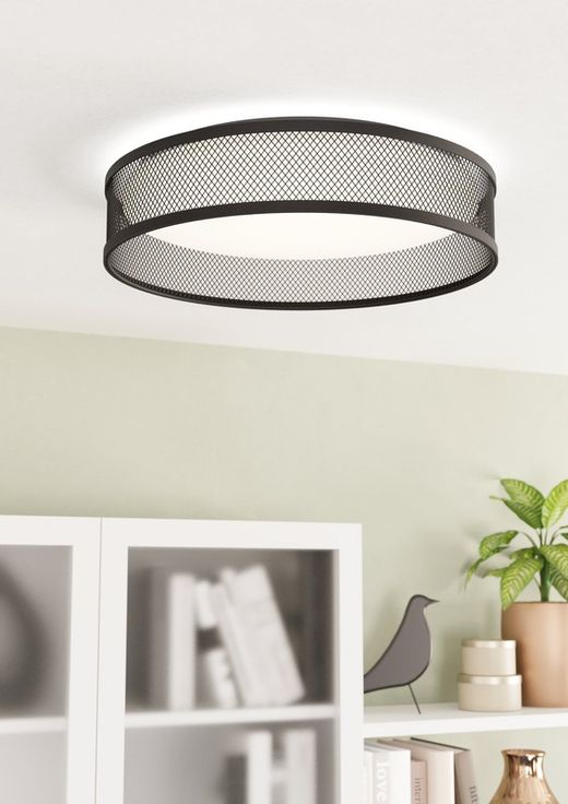 Luppineria Led-Deckenleuchte Schwarz
