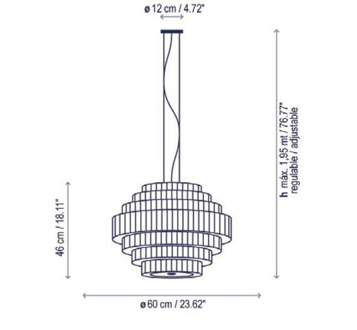 Bover hanglamp model Mos 01