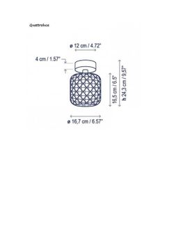 NANS PF/16 OUTDOOR plafondlamp