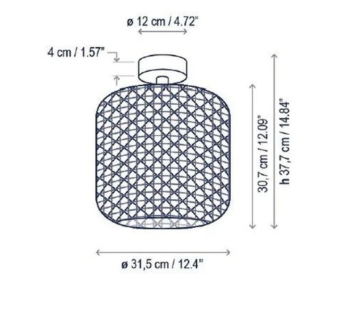 NANS PF/31 OUTDOOR plafondlamp