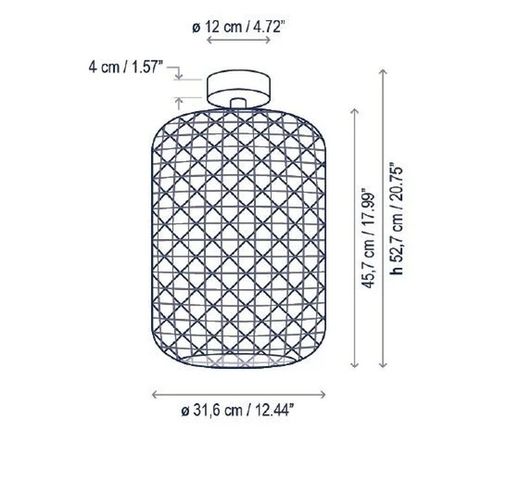 NANS PF/31.2 OUTDOOR plafondlamp