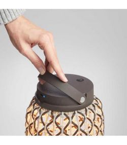 NANS M/49/R Buitenlamp op batterij