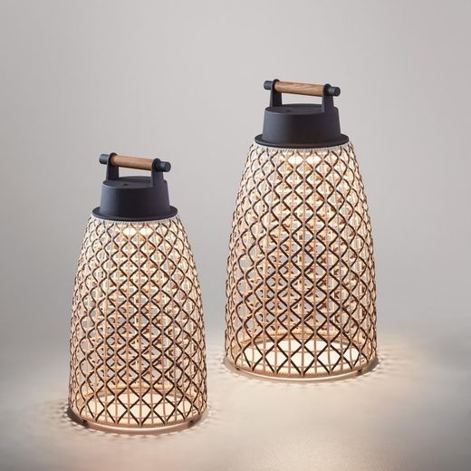 NANS M/49/R Buitenlamp op batterij