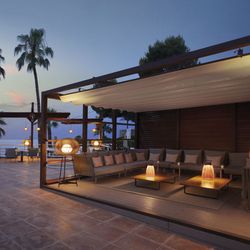 NANS M/49/R Buitenlamp op batterij