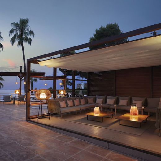 NANS M/49/R Buitenlamp op batterij