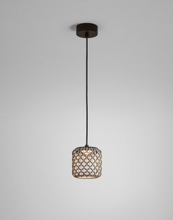 NANS S/16 OUTDOOR - SUSPENSION - DIMMABLE TRIAC - GRAPHITE BROWN