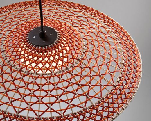 Lampe d'extérieur rouge Nans S/55