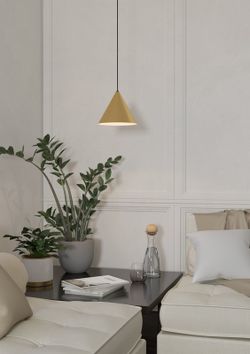 1-Licht Lampneuzen Satijn Goud-Zwart