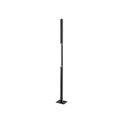 Schwarze LED-Stehlampe Sindri