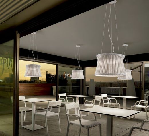 Syra 60 outdoor pendant