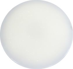Dimbare LED Quartz model plafondlamp 80W 800mm wit met Zioneld helderheid