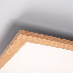 Luminária de teto retangular 60x30 40W Almond