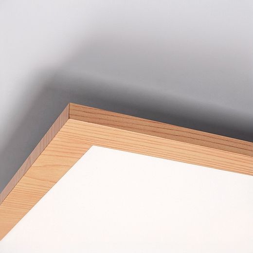 Luminária de teto retangular 60x30 40W Almond