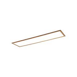 Luminária de teto retangular 60x30 40W Almond