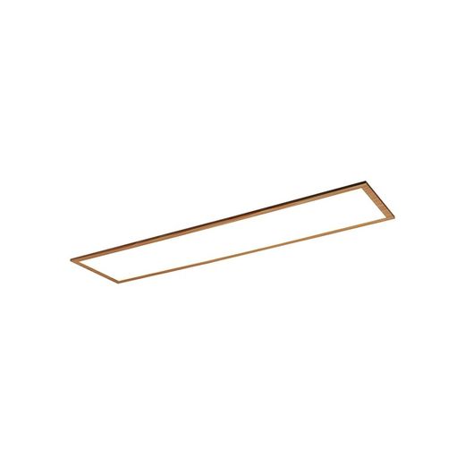 Luminária de teto retangular 60x30 40W Almond
