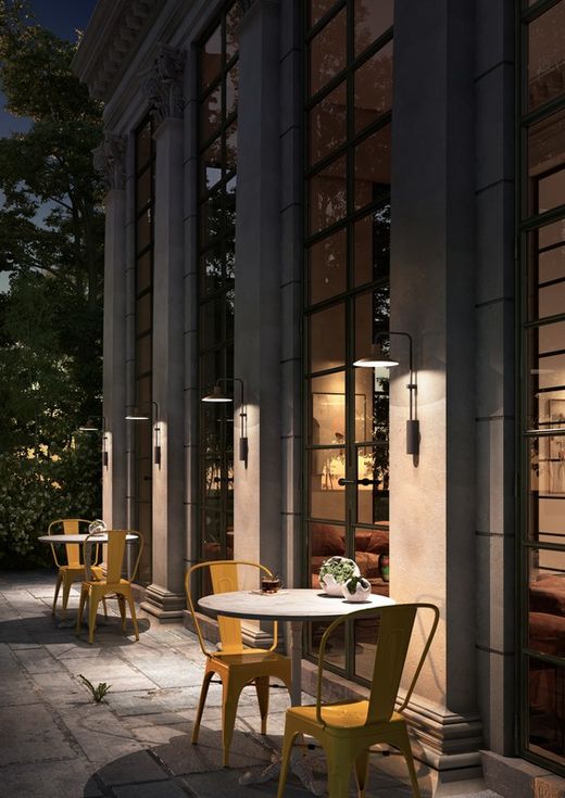 Platet A/01 Buitenwandlamp