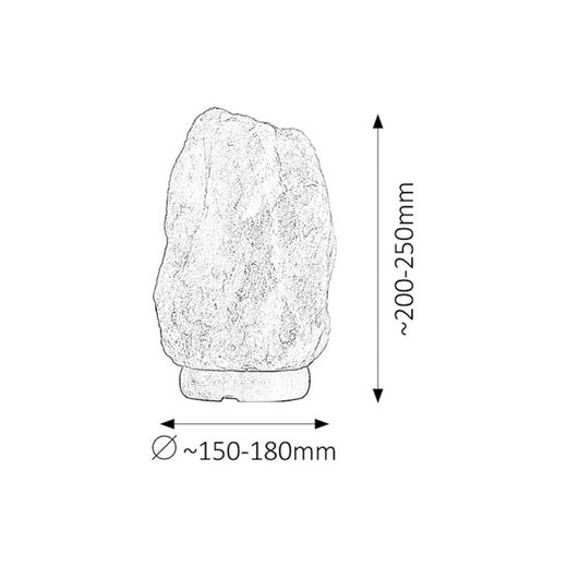 Salzlampe 6-10kg