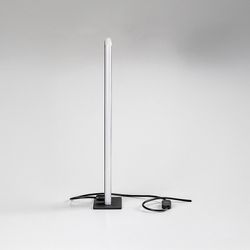 Sindri black led table lamp