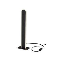Sindri black led table lamp