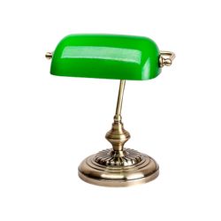 1Xe27 Bank Bronzen Tafellamp