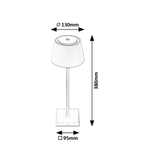 Taena 4W Battery Tabletop
