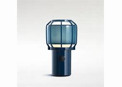 Blue Spark LED Battery Table Lamp