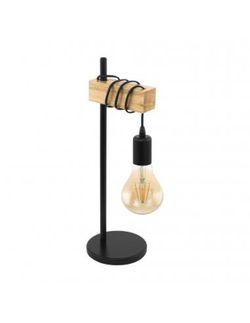 Townshend vintage houten tafellamp