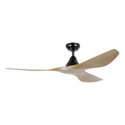 Mattschwarzer Deckenventilator PORTSEA