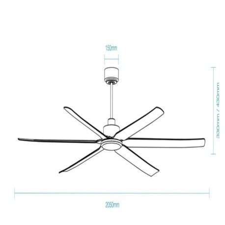 Ventilador Osprey Dc