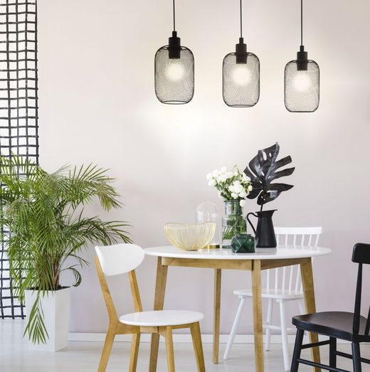 Wrington hängende Wohnzimmerlampe im Vintage-Stil