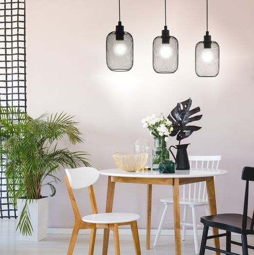 Wrington hängende Wohnzimmerlampe im Vintage-Stil