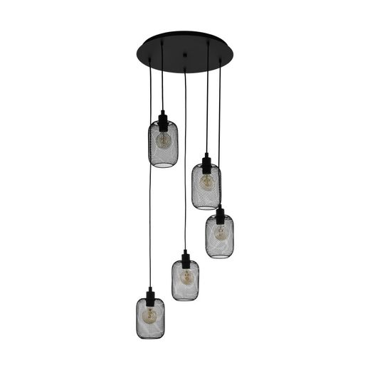 Lampe de salon de style vintage suspension Wrington